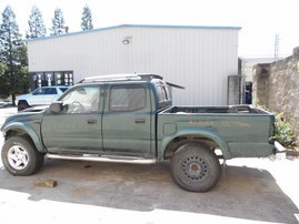 2003 TOYOTA TACOMA GREEN LX DOUBLE CAB 3.4L AT 2WD Z18159